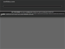 Tablet Screenshot of confidea.com
